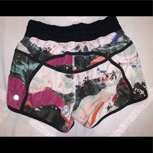 Rare lululemon tracker shorts